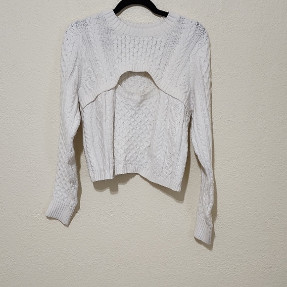 1. State Sweaters - State Cream Crew Neck Sweater Soft Cozy Design